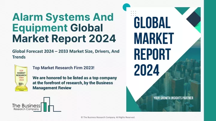 alarm systems and equipment global market report