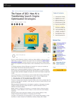 The Future Of SEO In Digital Marketing  Voice Search Optimization, AI Tools For SEO