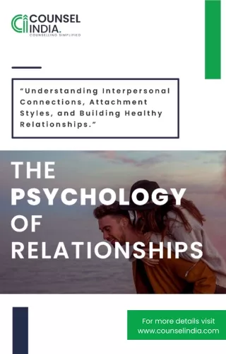 Psychology of human relationships