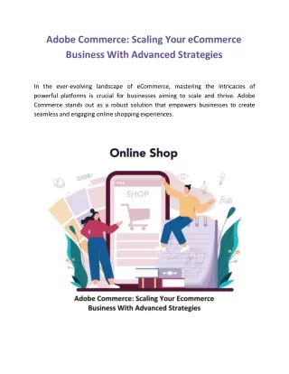 Adobe Commerce: Scaling Your Ecommerce Business With Advanced Strategies