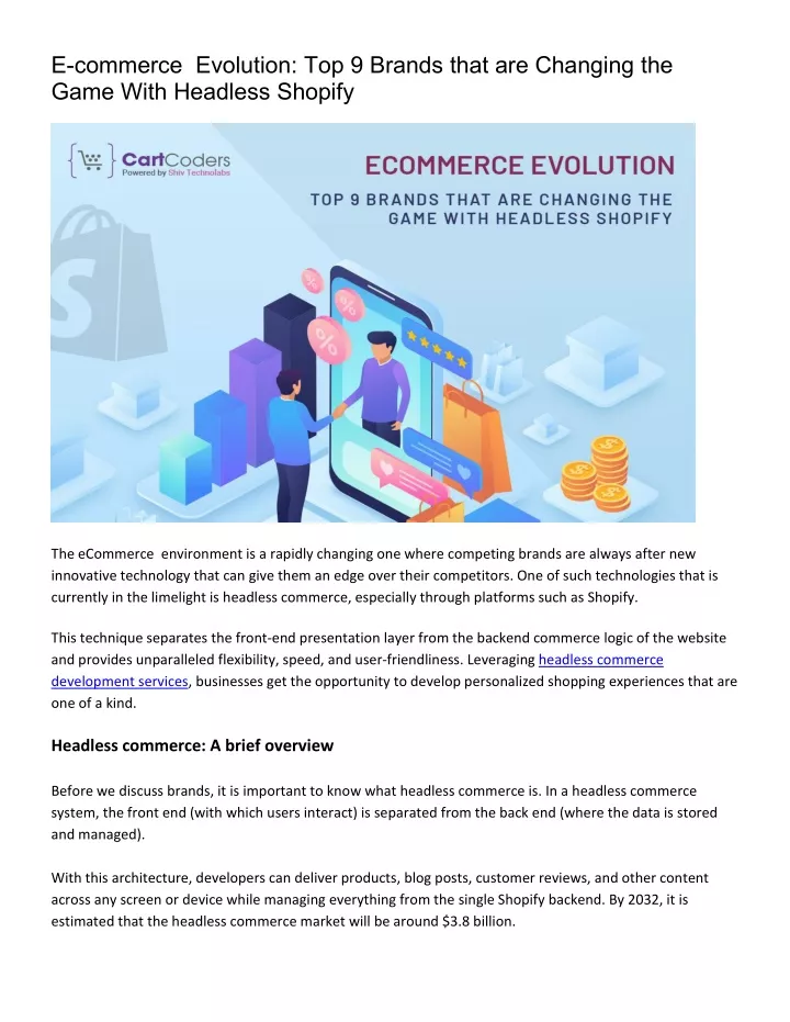 e commerce evolution top 9 brands that