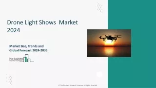 drone light shows market 2024