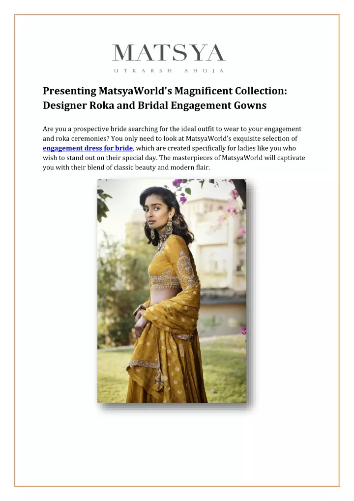 presenting matsyaworld s magnificent collection
