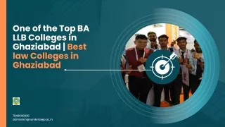 One of the Top BA LLB Colleges in Ghaziabad Best law Colleges in Ghaziabad