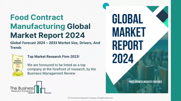 food contract manufacturing global market report
