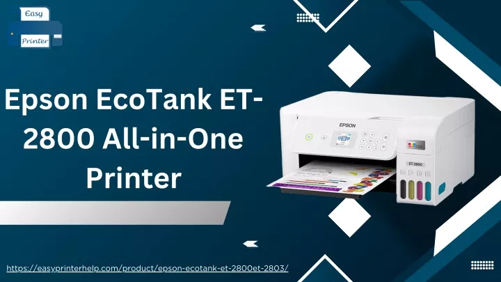 epson ecotank et 2800 all in one printer