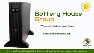 Battery Backup Supplier in Mumbai - Battery House
