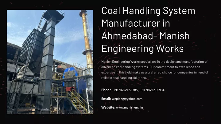 coal handling system manufacturer in ahmedabad