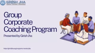 group corporate coaching program