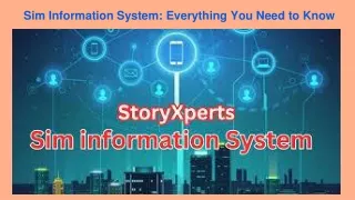 sim information system everything you need to know
