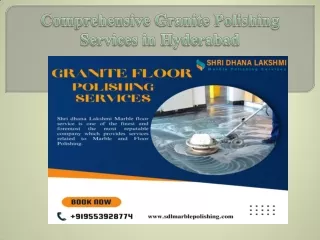 Comprehensive Granite Polishing Services in Hyderabad