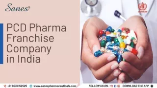 PCD Pharma Franchise Company in India - Sanes Pharmaceuticals