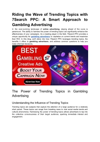 gambling advertising