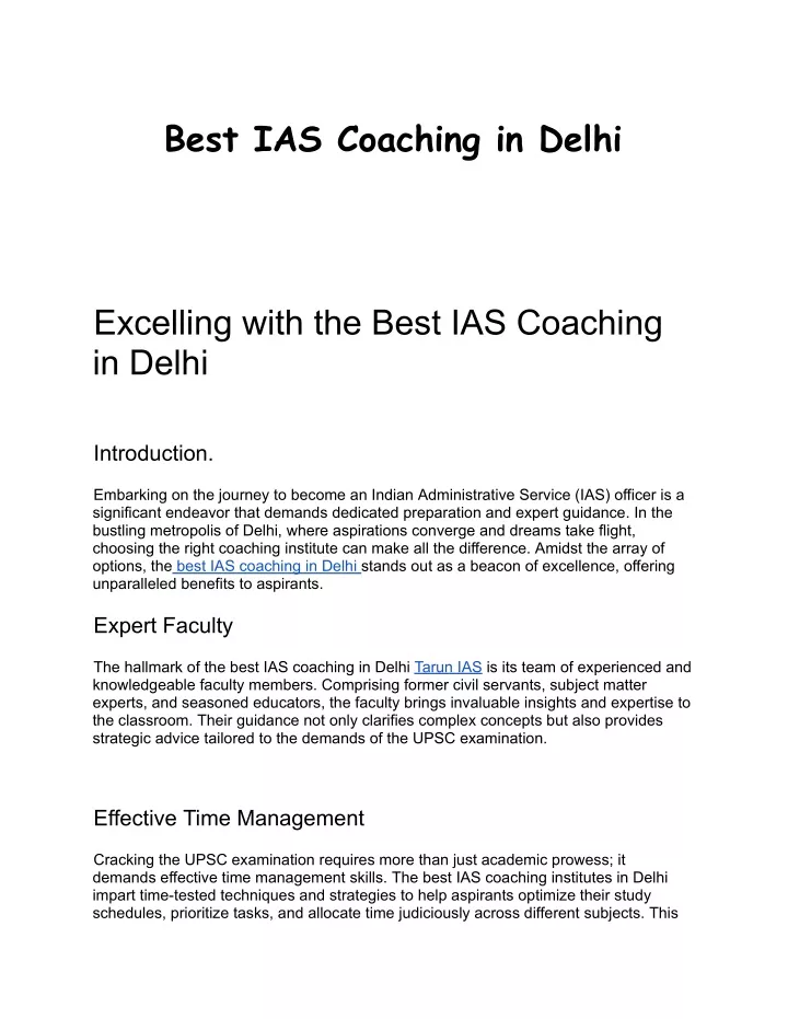 best ias coaching in delhi