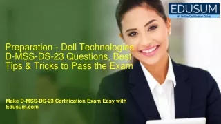 Preparation - Dell Technologies D-MSS-DS-23 Questions, Best Tips & Tricks to Pas