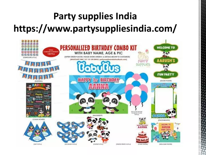Party Supplies India Https Www Partysuppliesindia N 