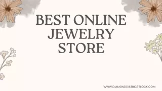 Best Online Jewelry Store