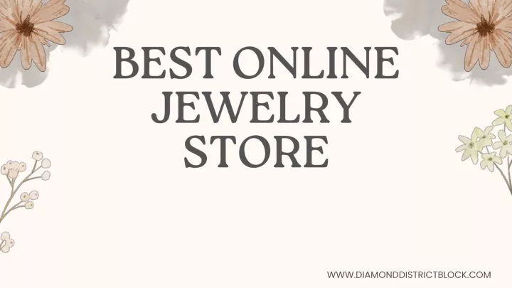 best online jewelry store
