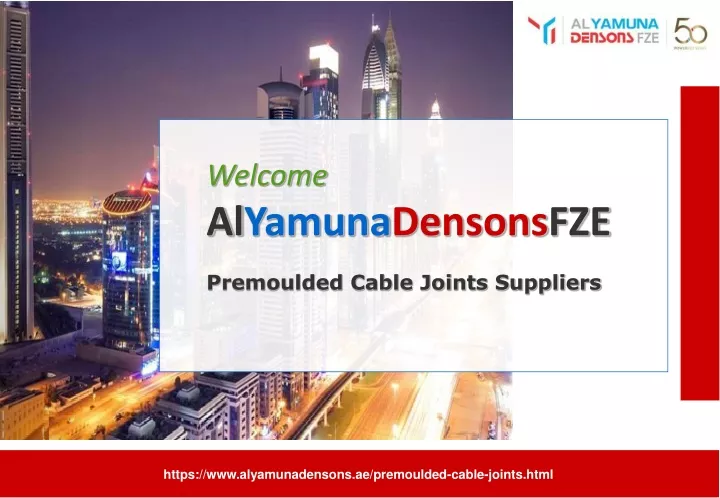 welcome al yamuna densons fze premoulded cable