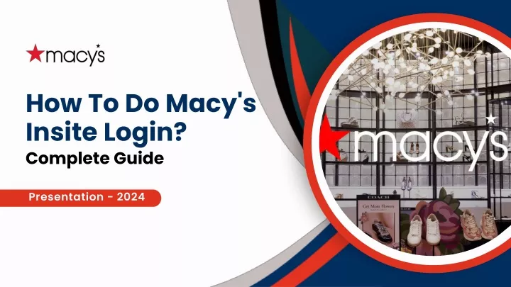 how to do macy s insite login