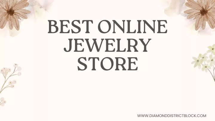 best online jewelry store