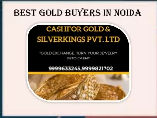 Best Gold Buyers in Noida
