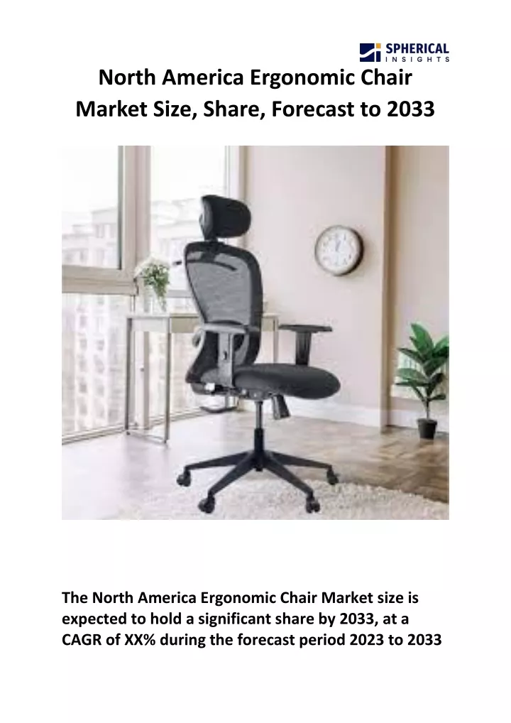 north america ergonomic chair market size share