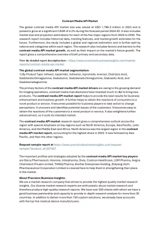 contrast media api market