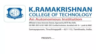 The World of Computer Science and Engineering at KRCT