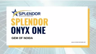 Splendor Onyx Blue A New Big Things Office, Retails & Studios