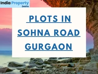 Plots In Sohna Gurgaon
