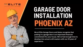 Garage Door Installation in Phoenix AZ