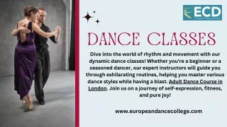 Adult Dance Course in London