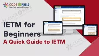 IETM for beginners - A Quick Guide to IETM_Final