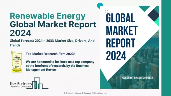 renewable energy global market report 2024