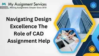 Navigating Design Excellence The Role of CAD Assignment Help