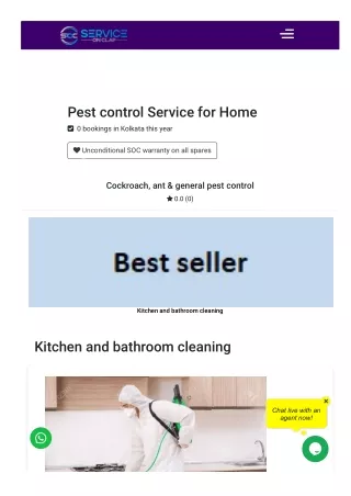 Pest control in Kolkata