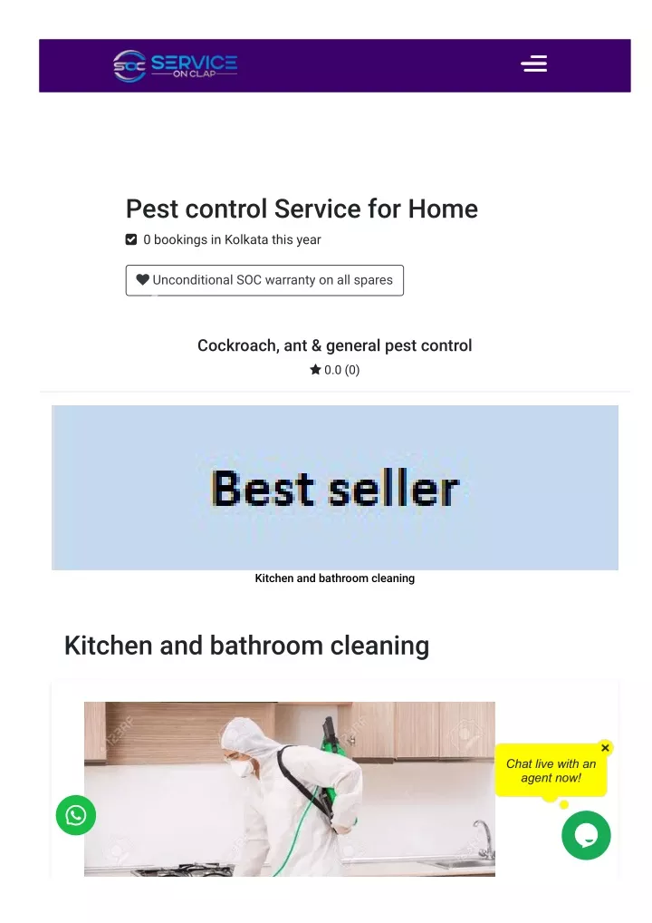 pest control service for home