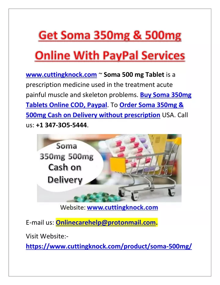 www cuttingknock com soma 500 mg tablet