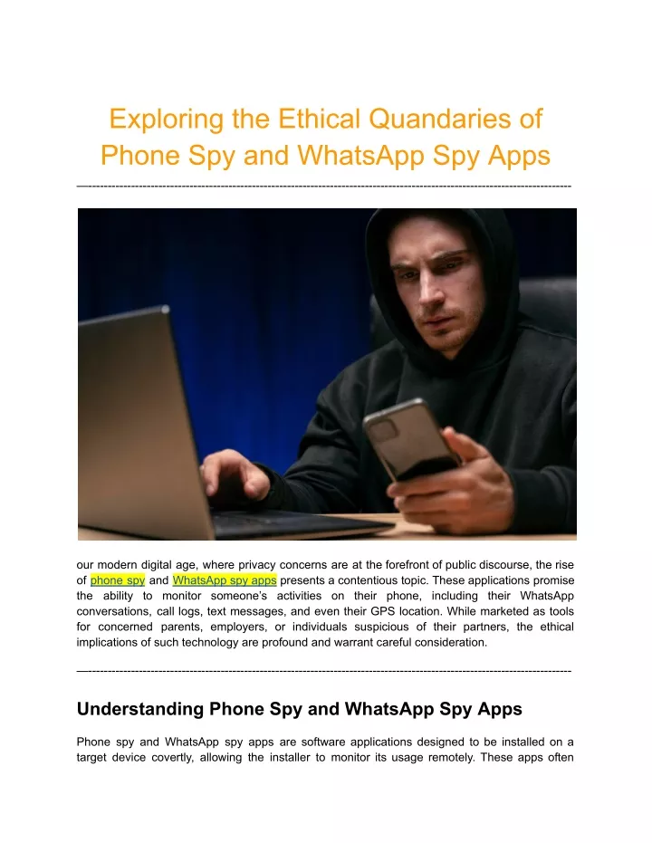 exploring the ethical quandaries of phone