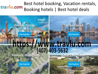Best hotel booking in Orlando