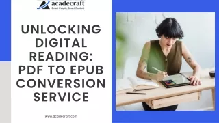 unlocking digital reading pdf to epub conversion
