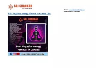 Best Negative energy removal in Canada USA