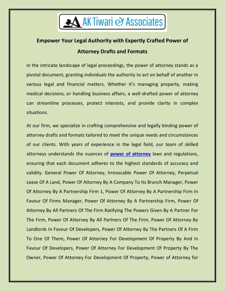 empower your legal authority with expertly
