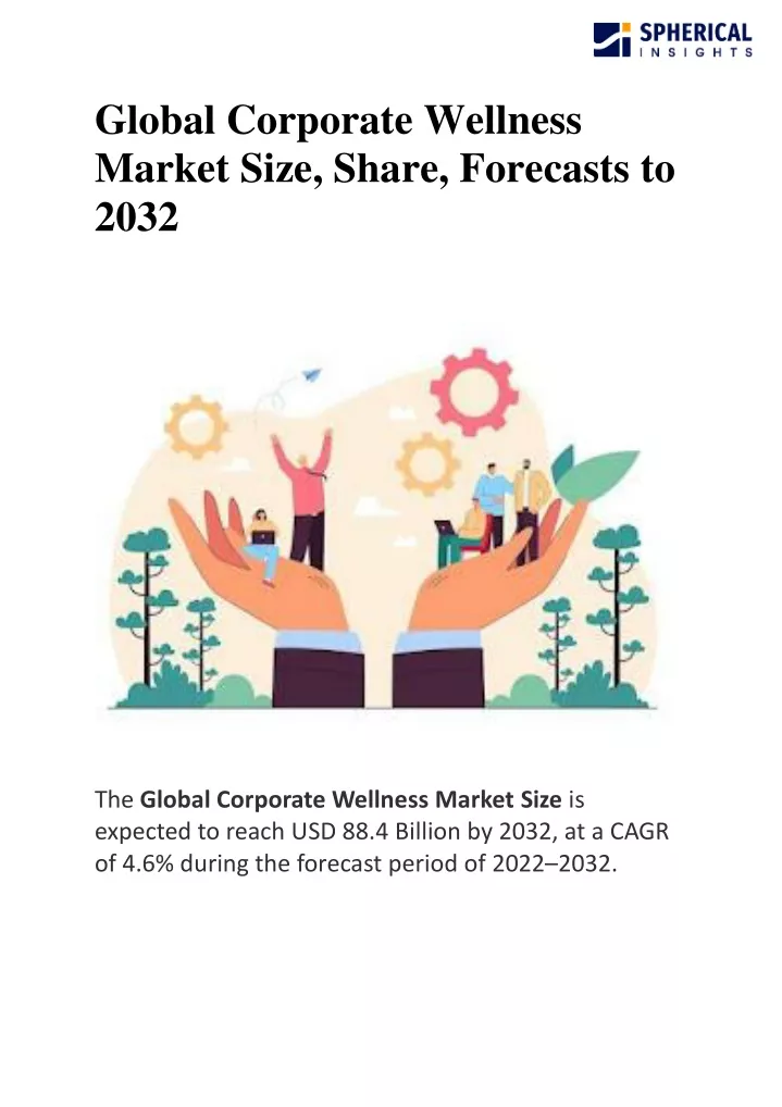 global corporate wellness market size share