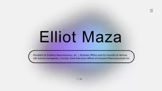 Elliot Maza - Expert in Providing Operational Leadership