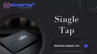 Singletap