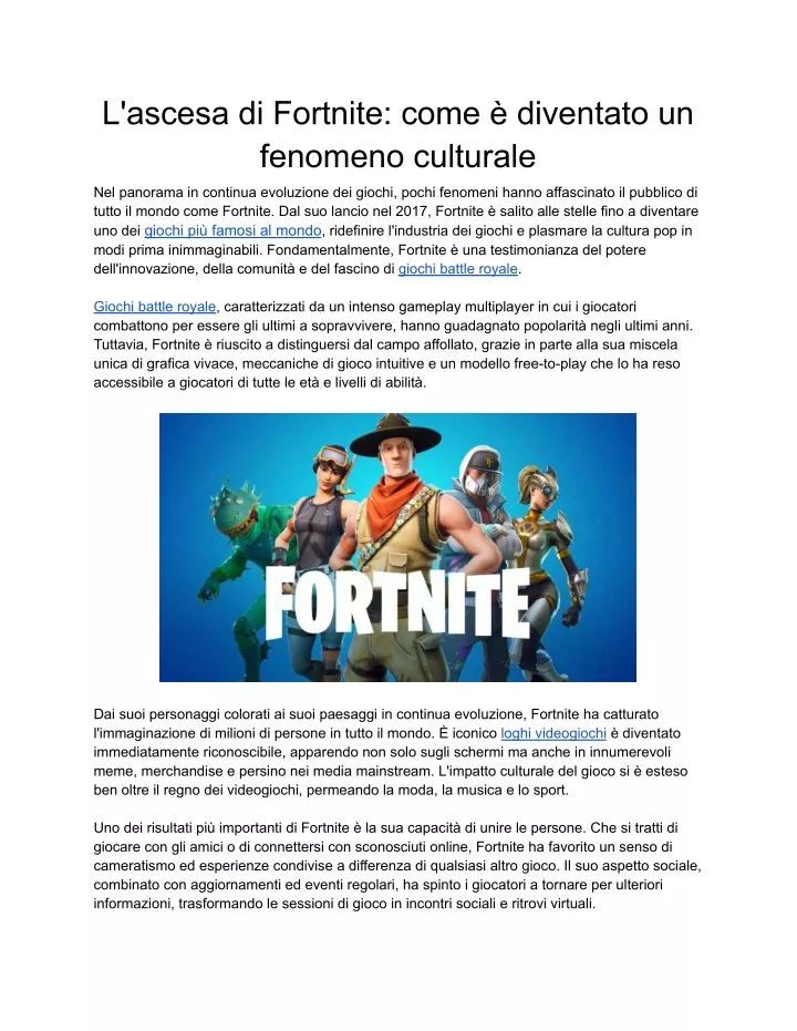 l ascesa di fortnite come diventato un fenomeno