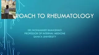 Approach to Rhaumatology