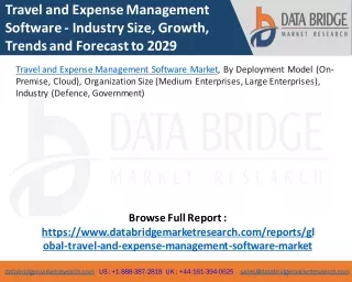 travel and expense management software industry